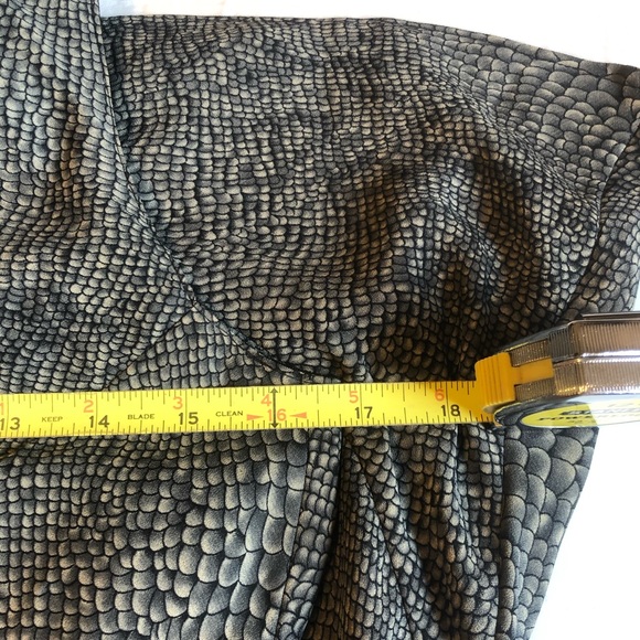 Snakeskin Print Maxi Dress. Size 6 Petite - Picture 7 of 8